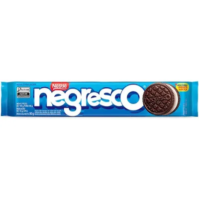 Biscoito De Chocolate Recheio Baunilha Negresco 90G